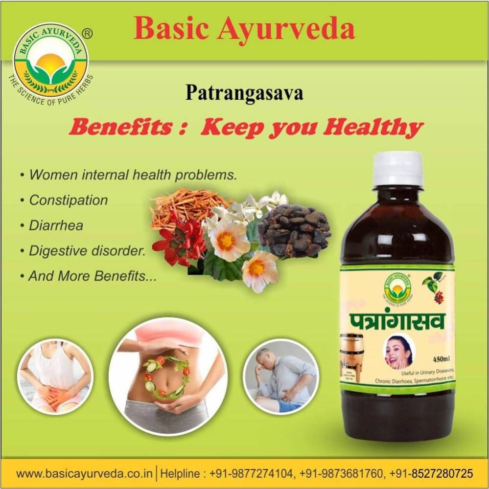 Basic Ayurveda Patrangasava - 450 ml